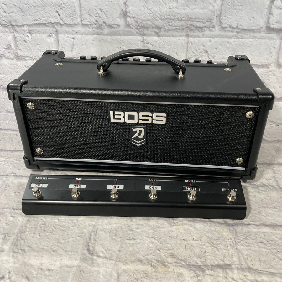 Boss KTN-Head 2 Katana Mk II Guitar Amp Head w/ FootSwitch