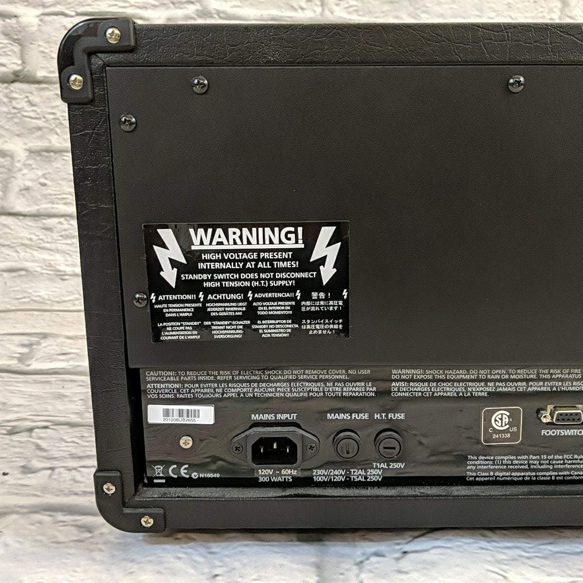 Blackstar Series 100 Guitar Amplifier Head w/ Footswitch