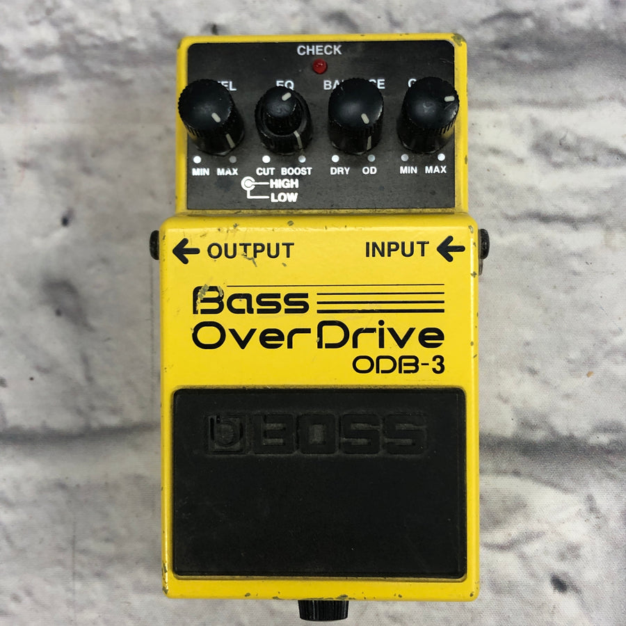 Boss ODB-3 Bass Overdrive Pedal