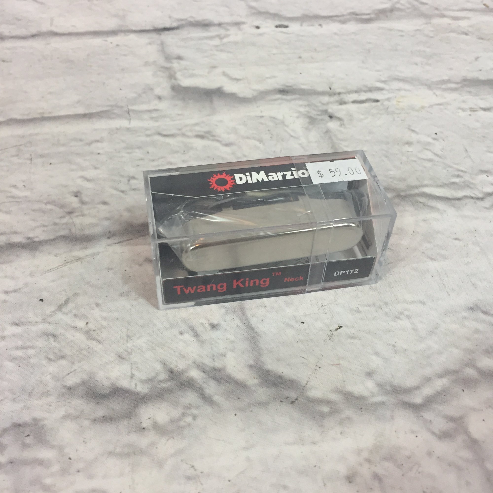 DiMarzio DP172 Twang King Neck Pickup, Chrome