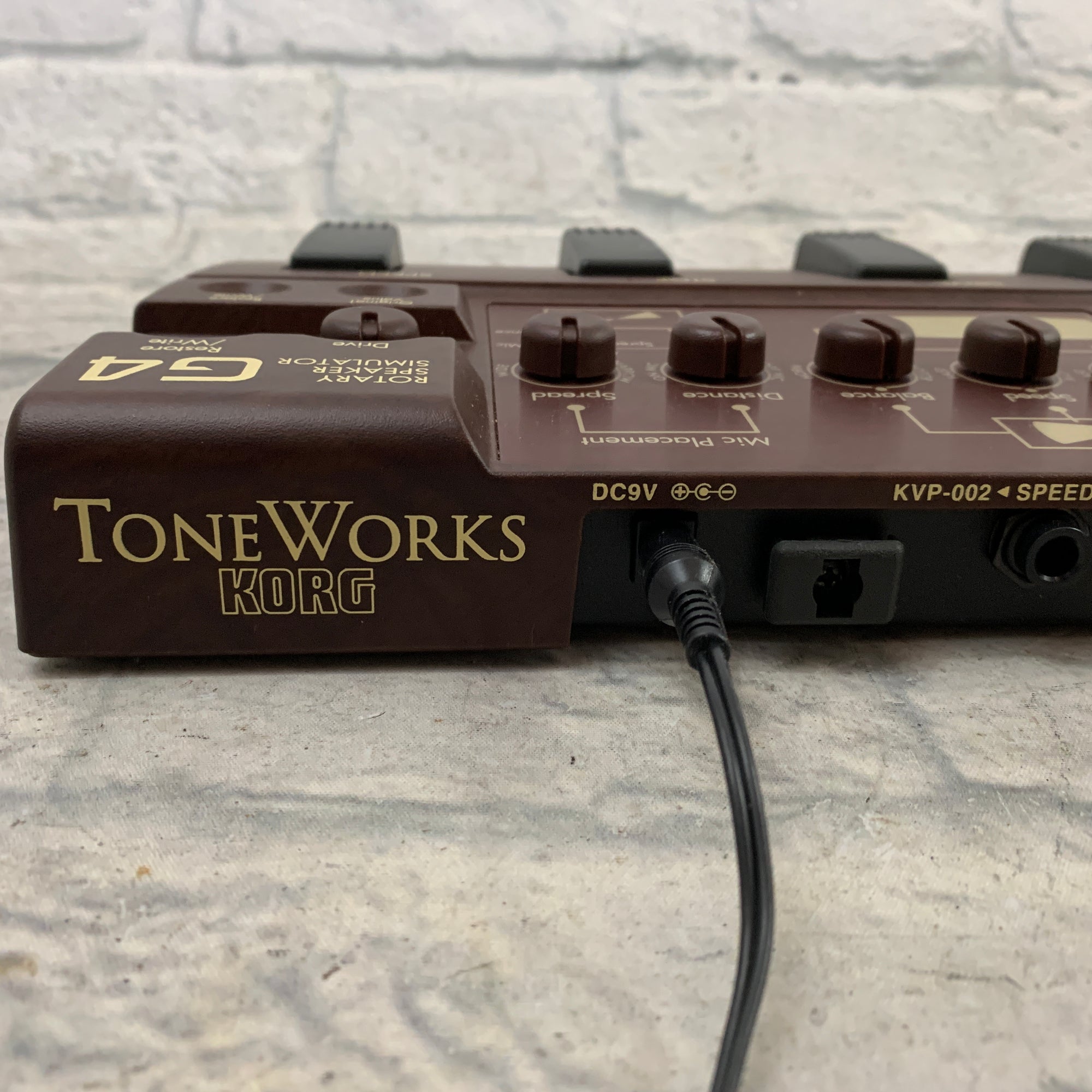 Korg Toneworks G4 Rotary Speaker Simulator Pedal - Evolution Music