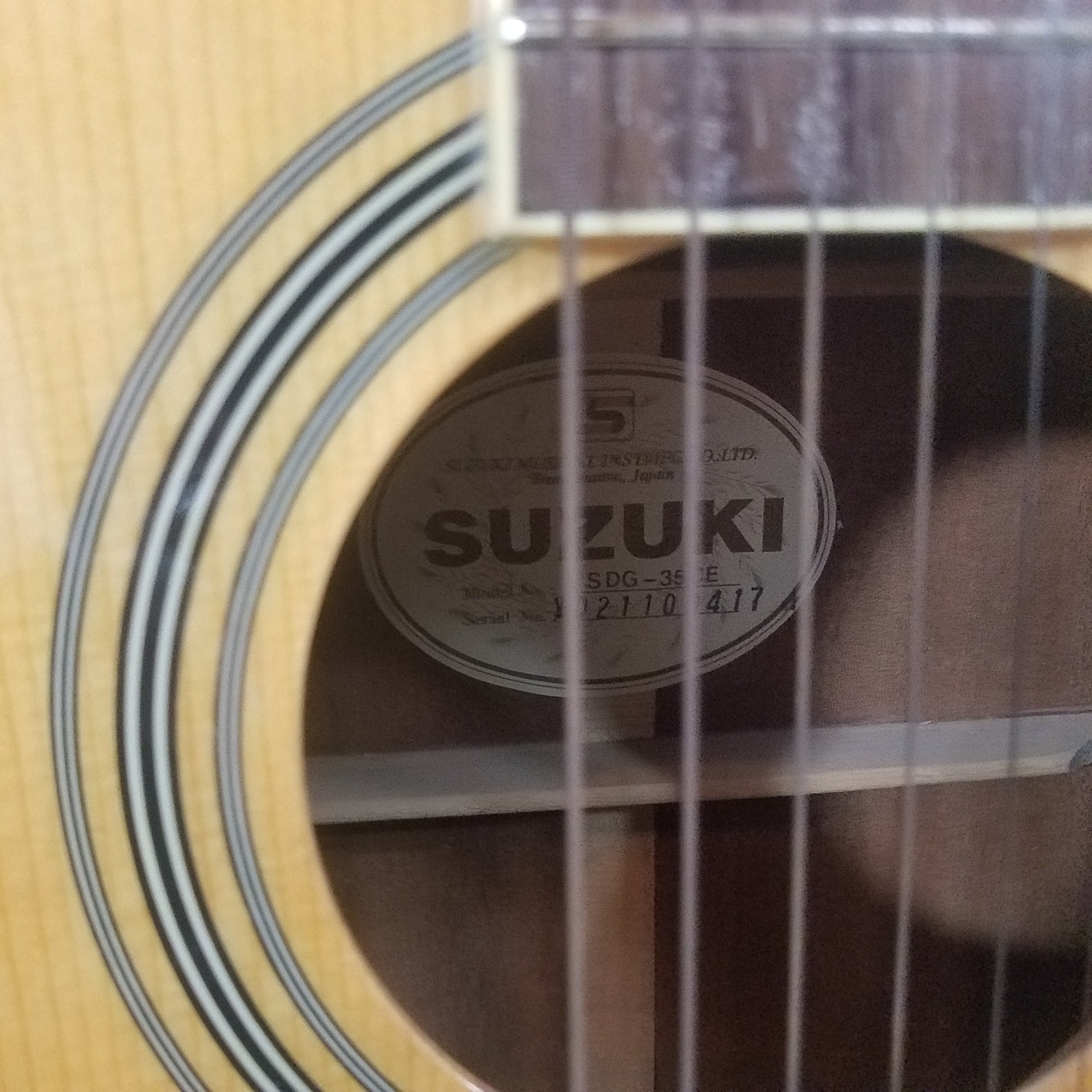 Suzuki SDG45CEVL Acoustic Guitar - Evolution Music