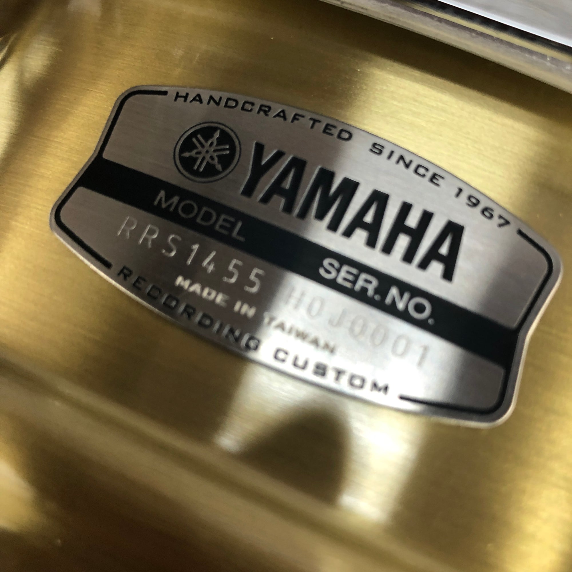 Yamaha 14 Brass Recording Custom Snare RRS1455