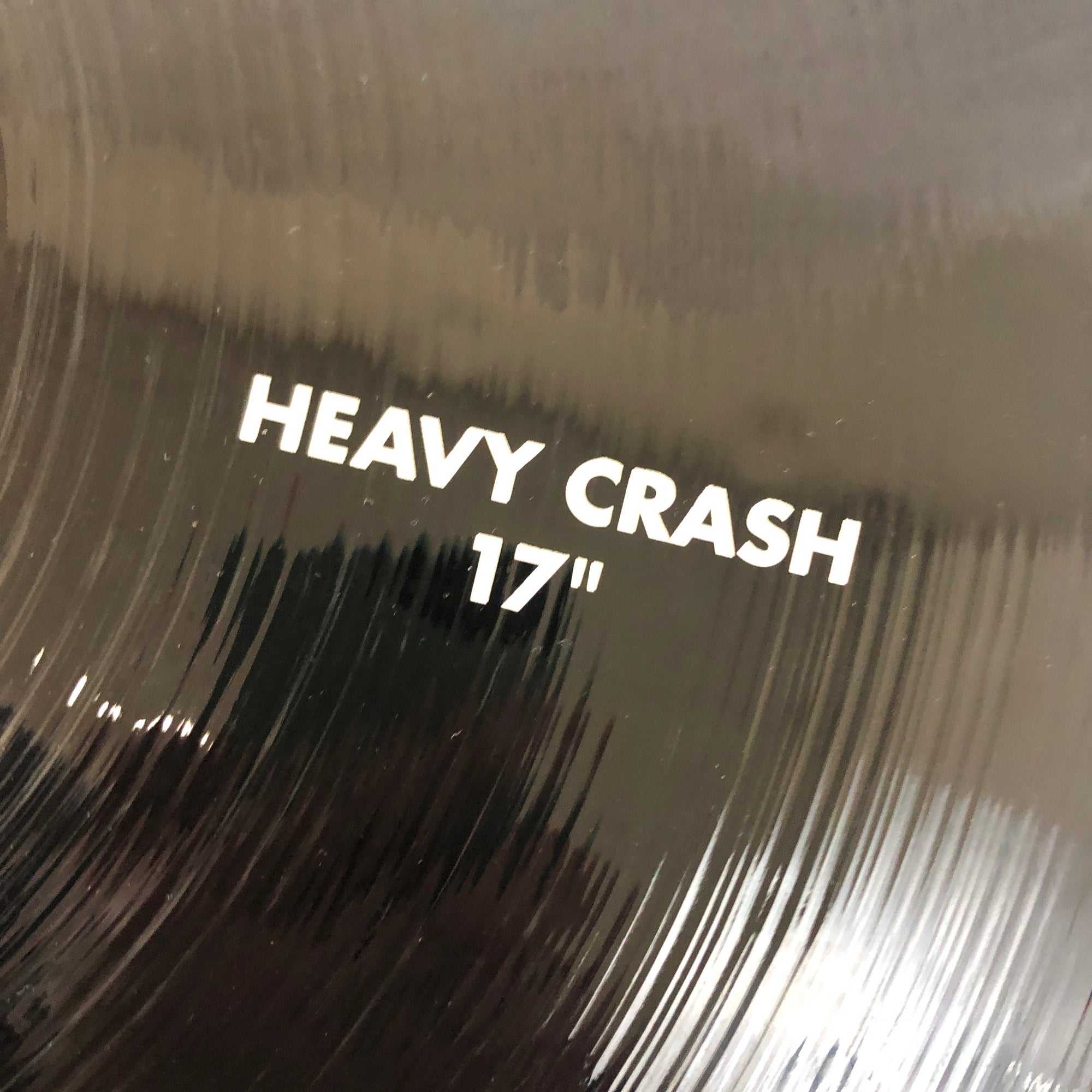 Paiste 17 ColorSound Black Heavy Crash Cymbal