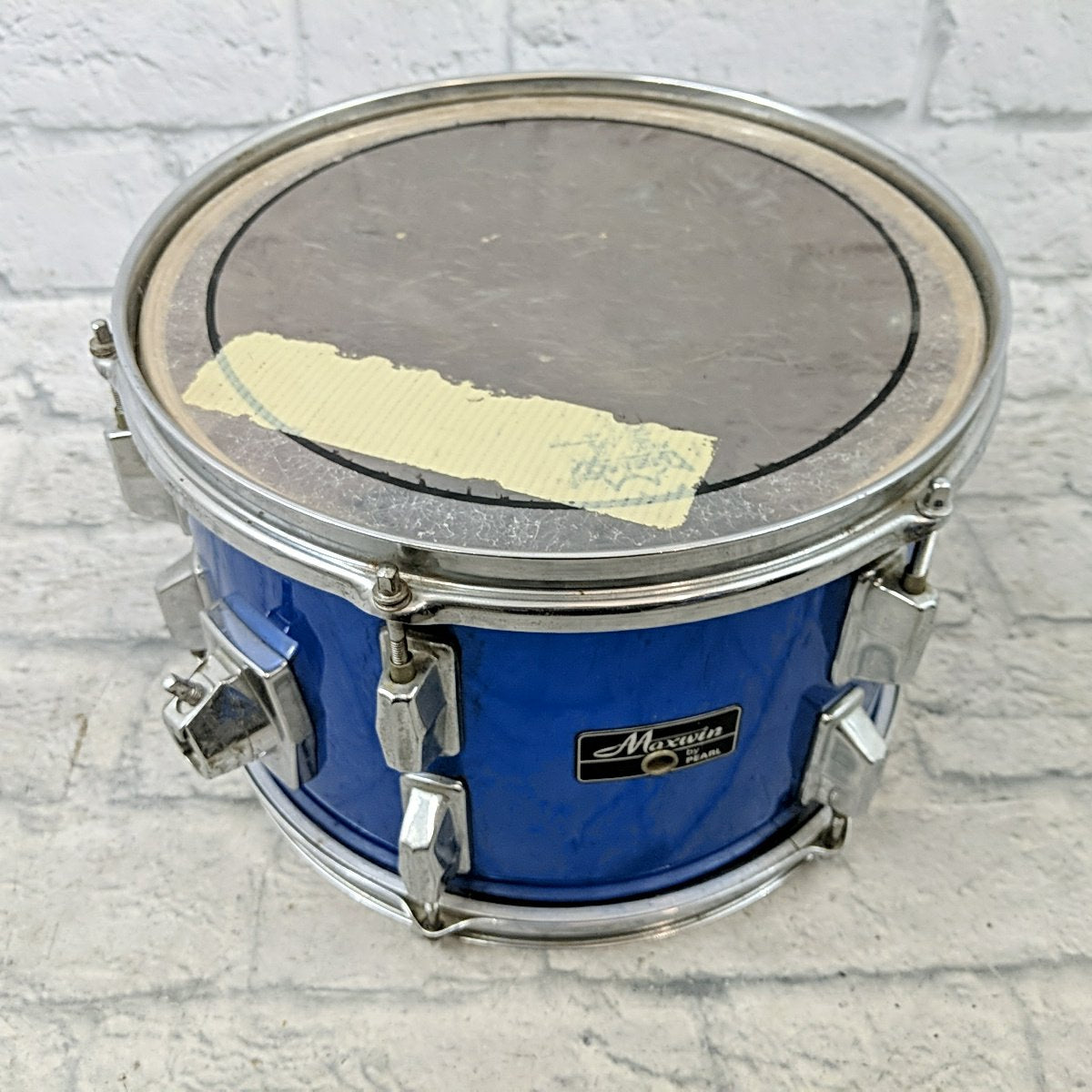 Vintage 1970s Maxwin by Pearl 8 x 12 Tom - Blue