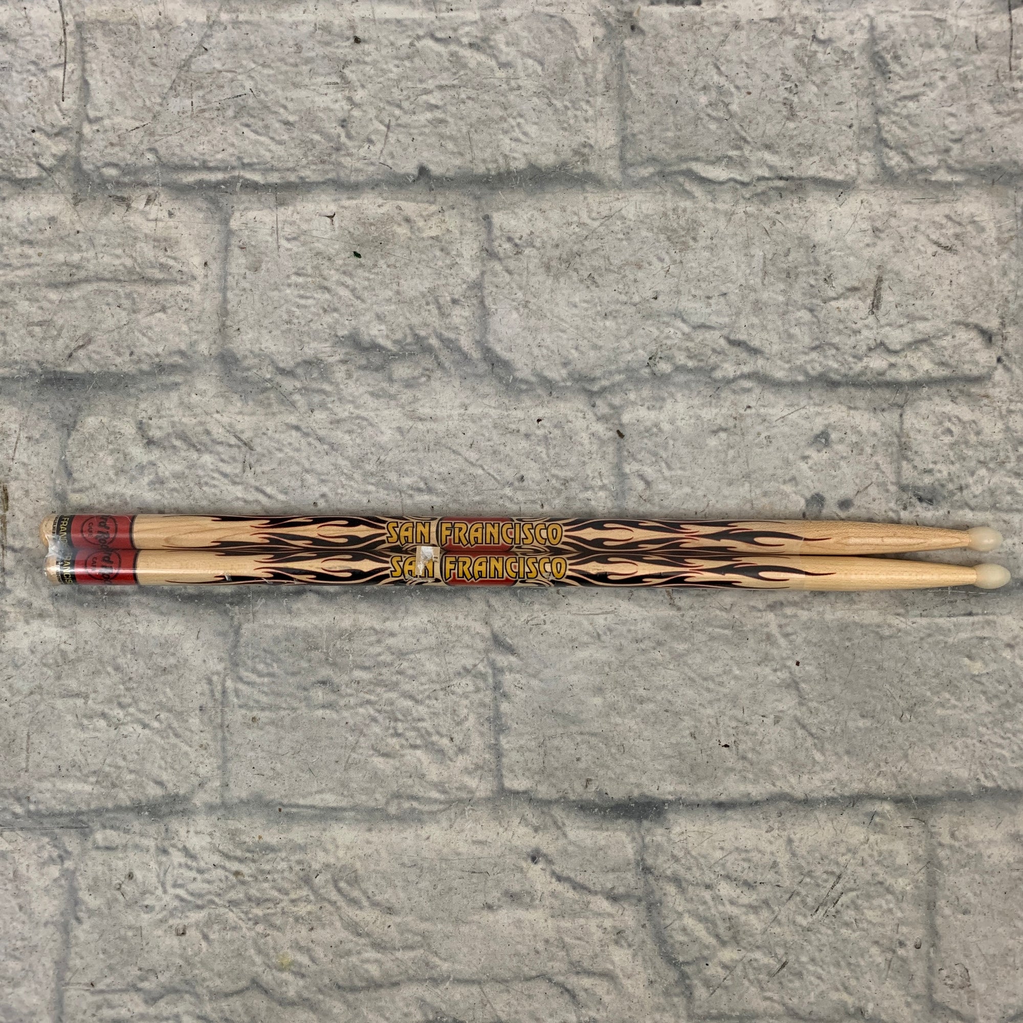 Hard Rock Cafe Art Drumsticks Pair (San Francisco CA)