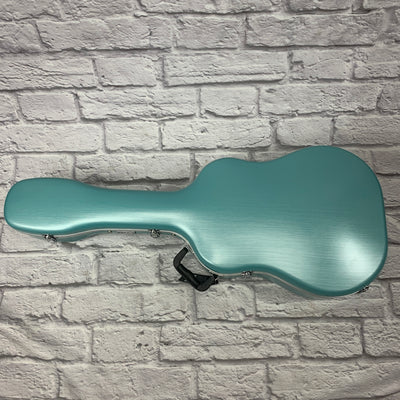 Phitz Standard Dreadnought Acoustic Guitar Hard Case, Teal