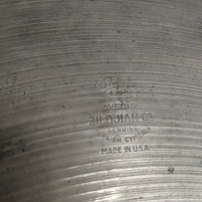 Zildjian 60's Avedis Ride Keyholed Ride Cymbal