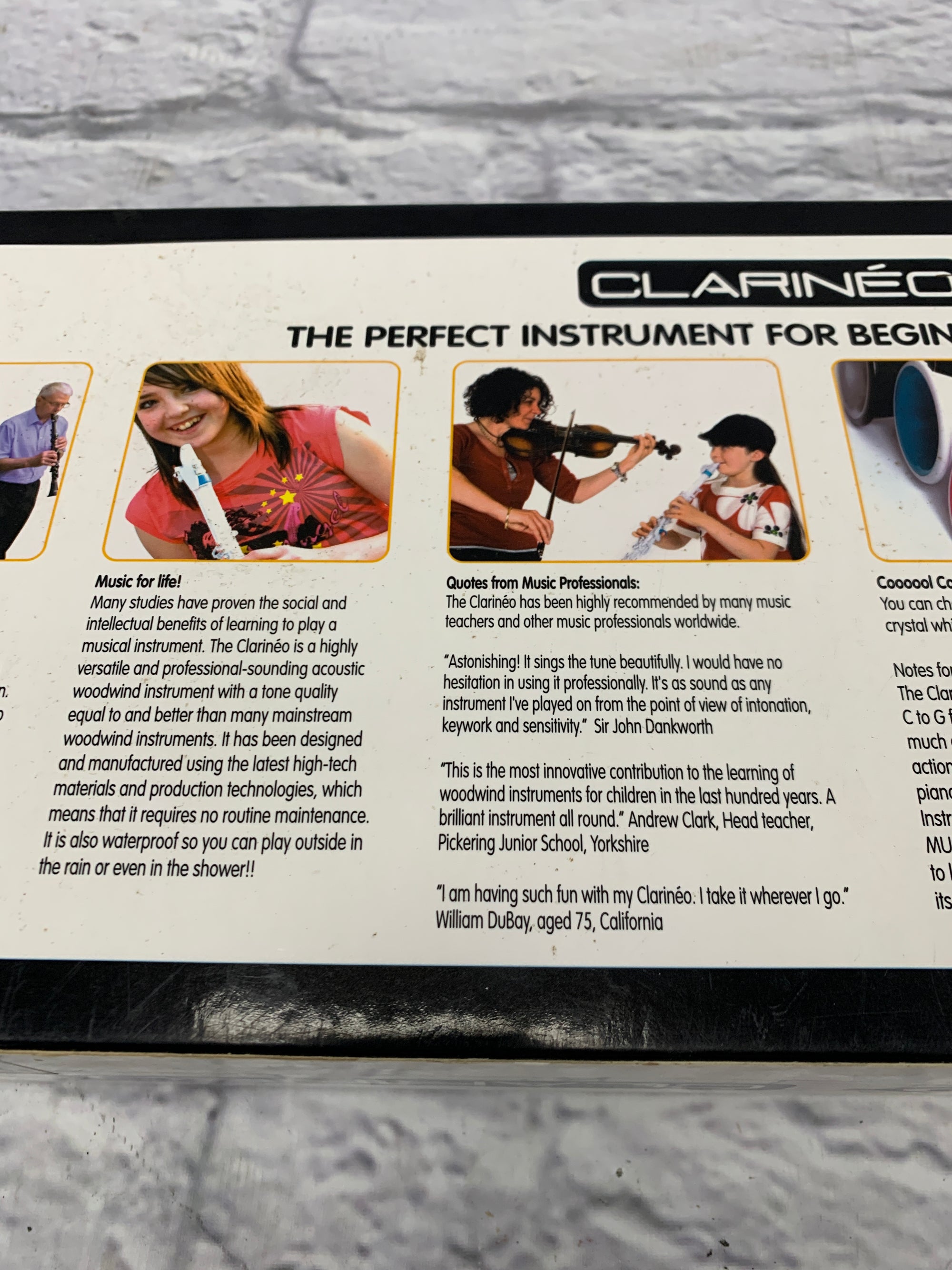 Nuvo Clarineo Beginner Clarinet