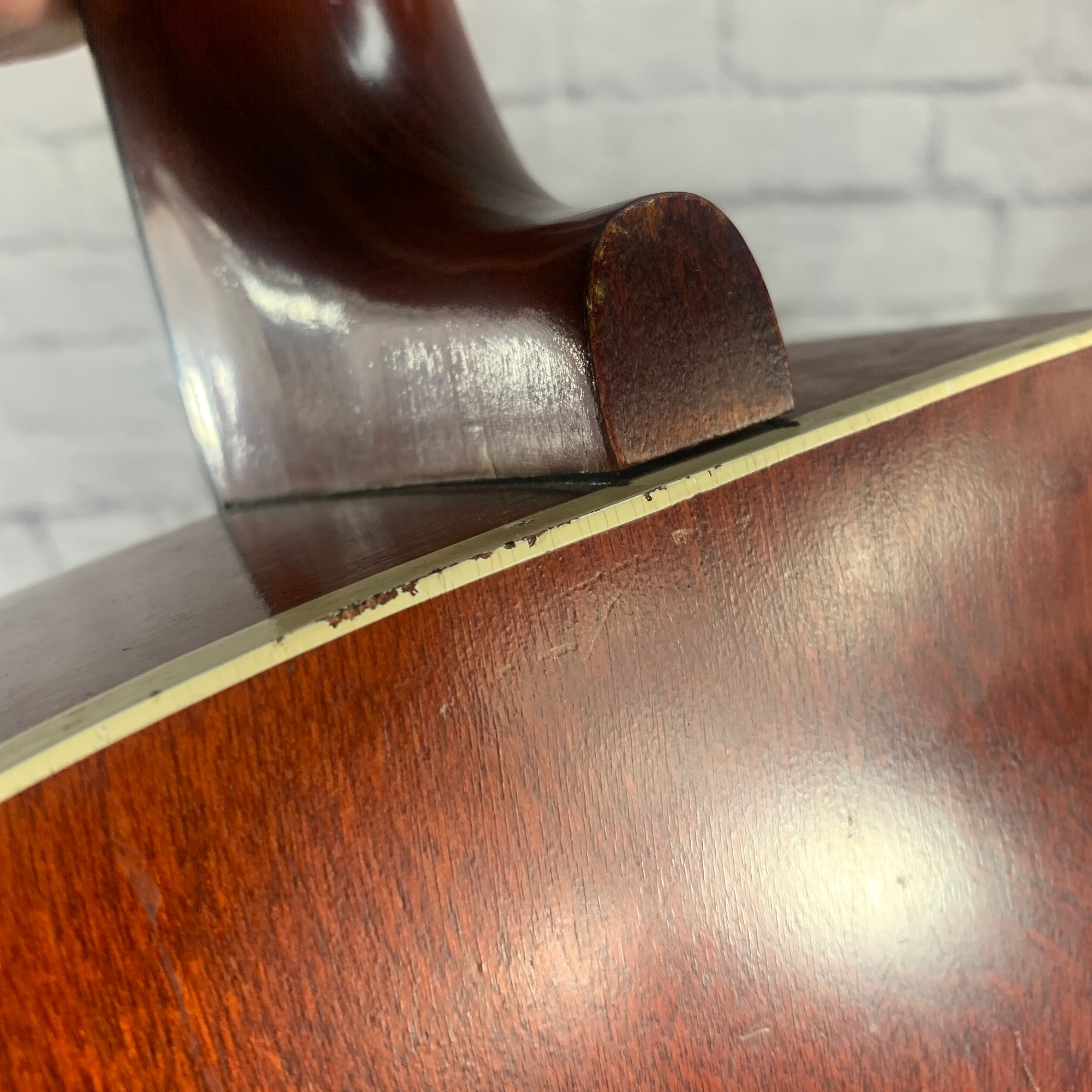 Silvertone H615 Flat Top Acoustic Guitar AS IS