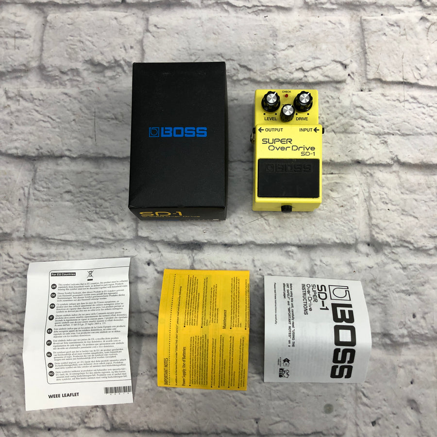 Boss SD-1 Super Overdrive Pedal