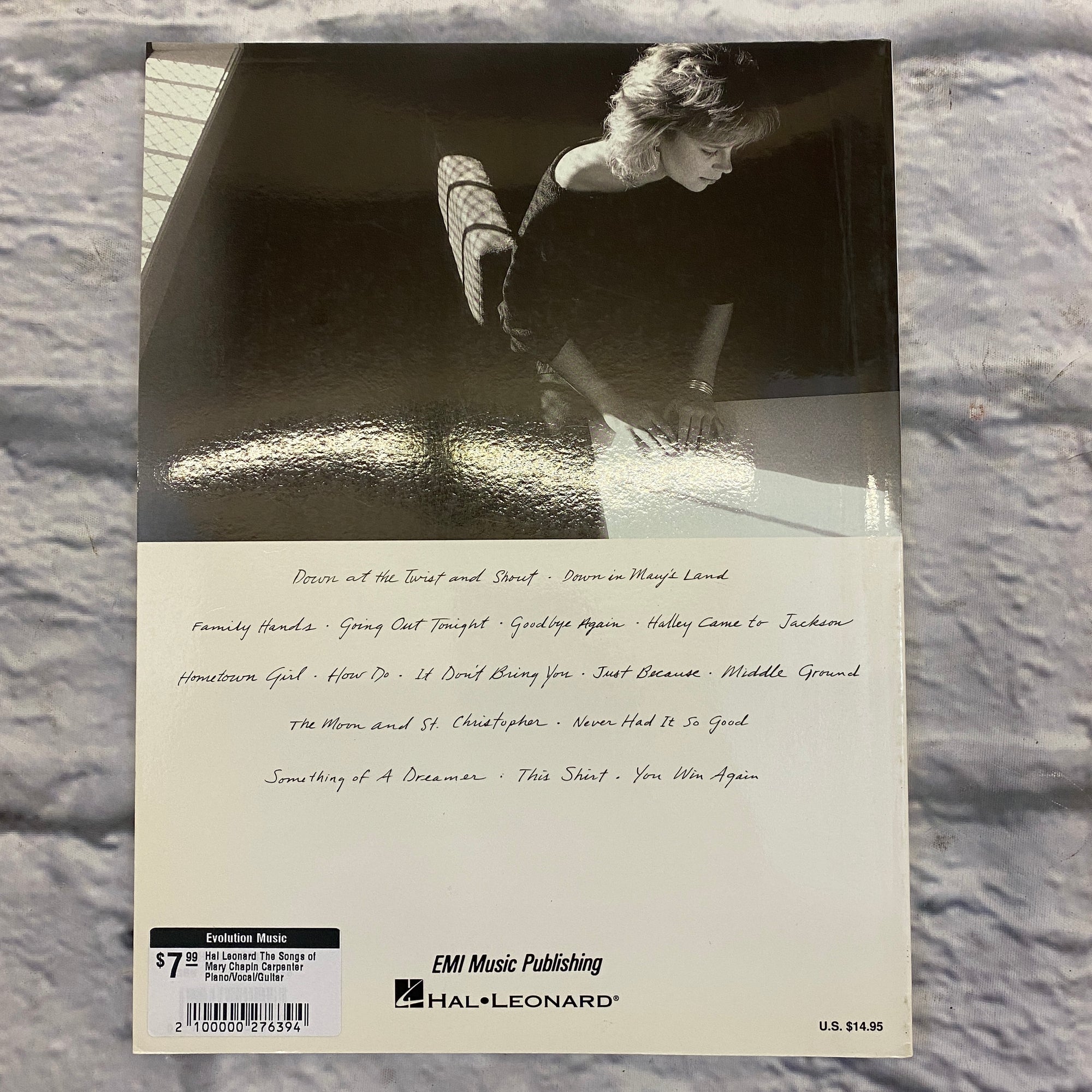 Hal Leonard The Songs of Mary Chapin Carpenter Piano/Vocal/Guitar