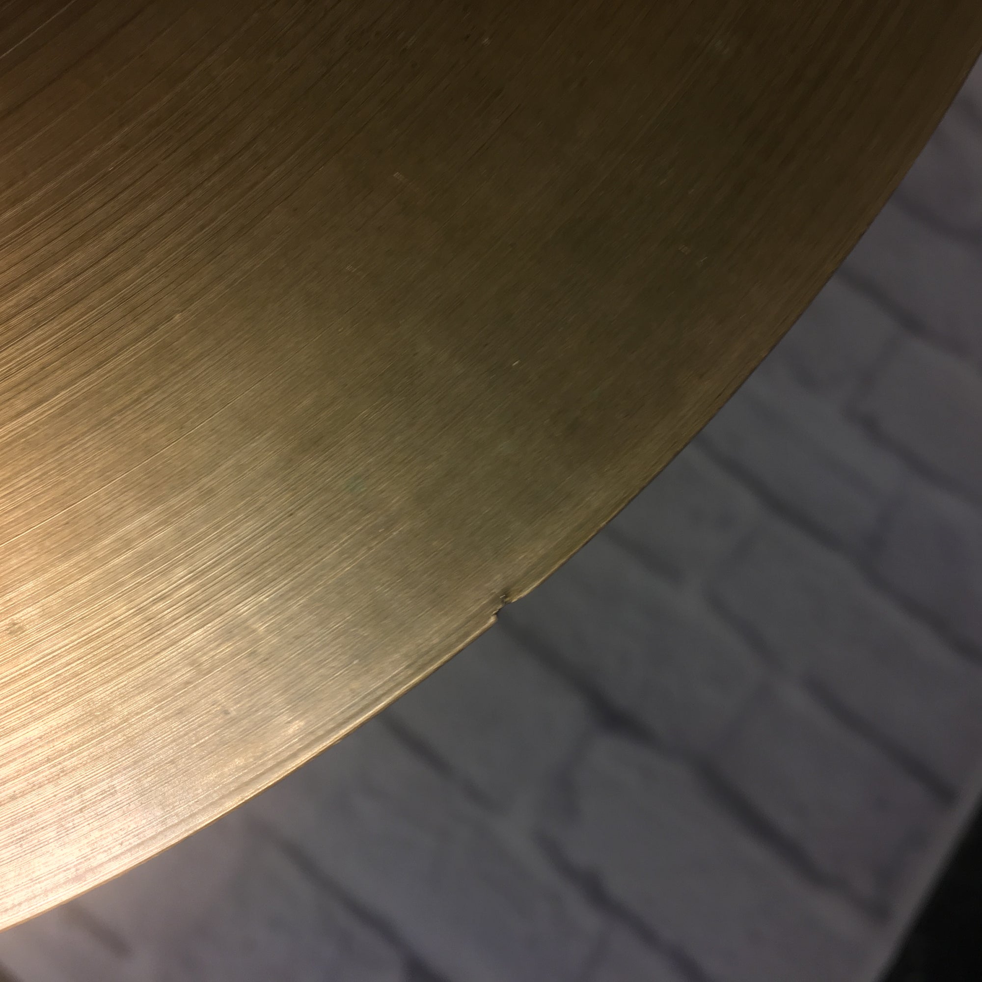 1940s Zildjian K CRACKED 14in Top Hi Hat Cymbal Only