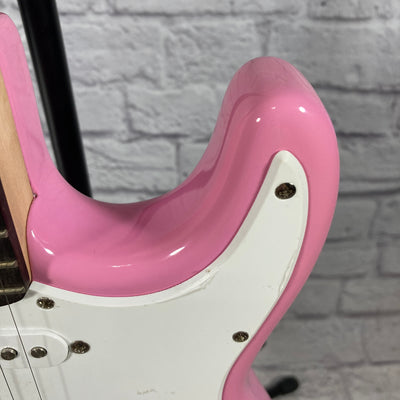 Squier Mini Pink Stratocaster Electric Guitar