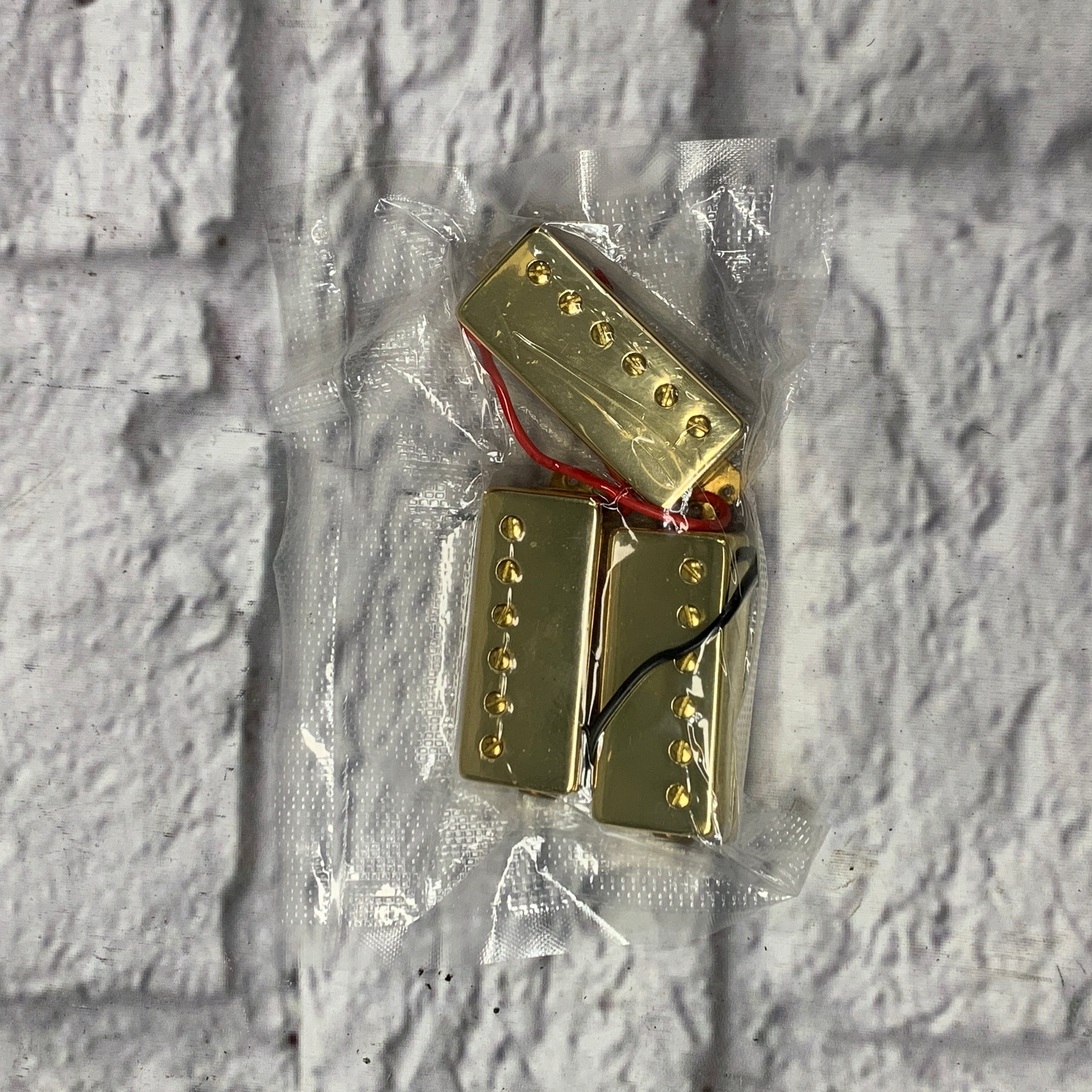 Mini Bass Humbucker Set Gold