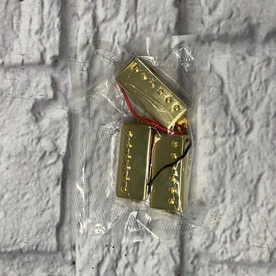 Mini Bass Humbucker Set Gold