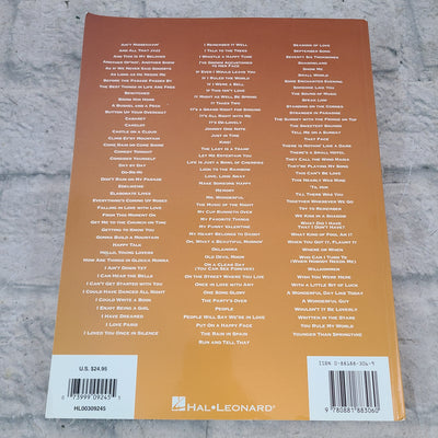 125 Broadway Best of Loved Melodies Piano, Vocals and Chords