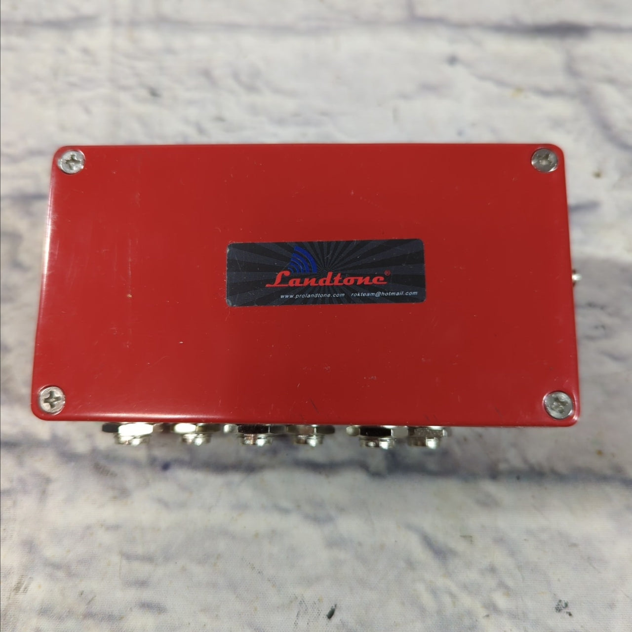 Landtone 3 Pedal Looper - Red