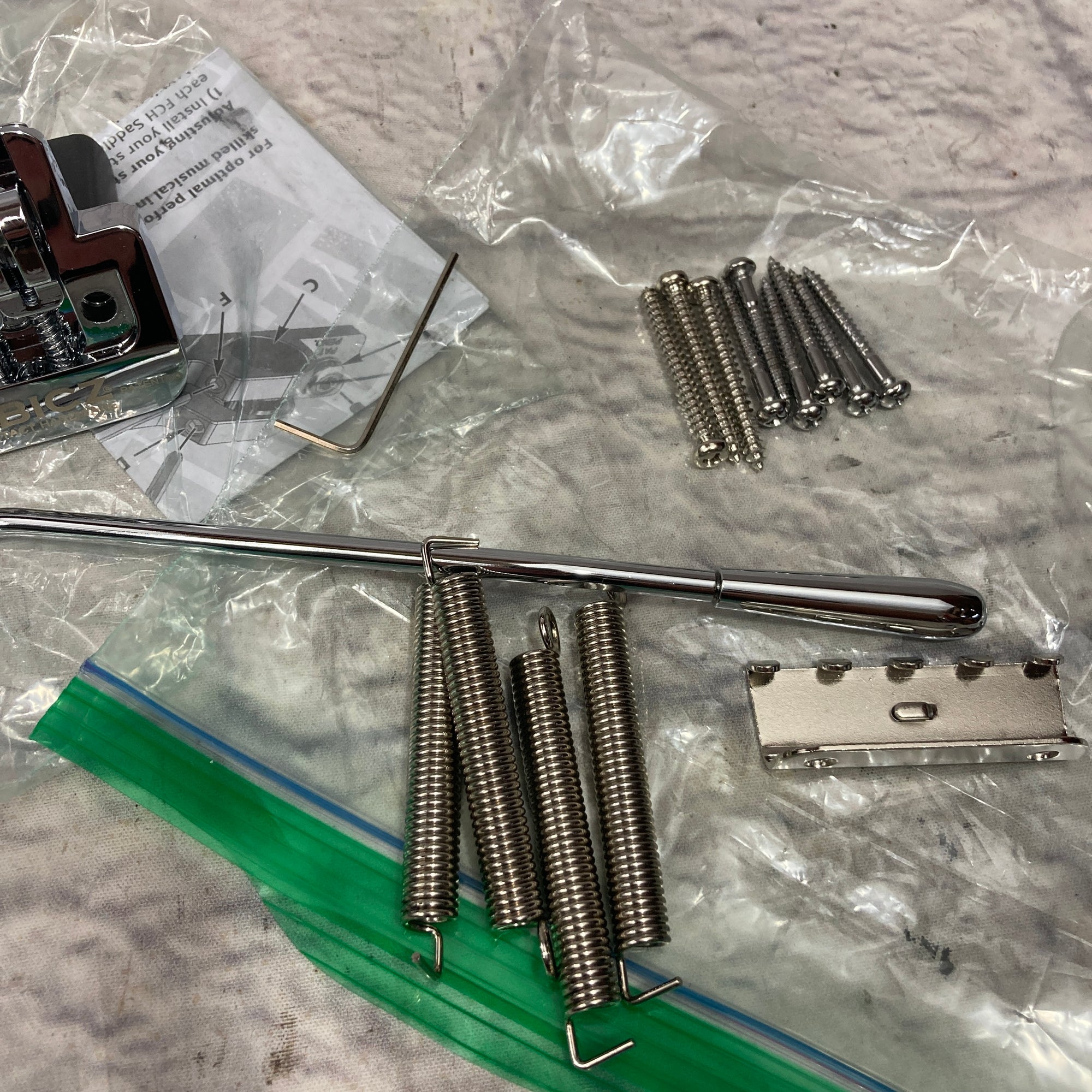 Babicz FCHSTRATCH Trem Bridge for Strat