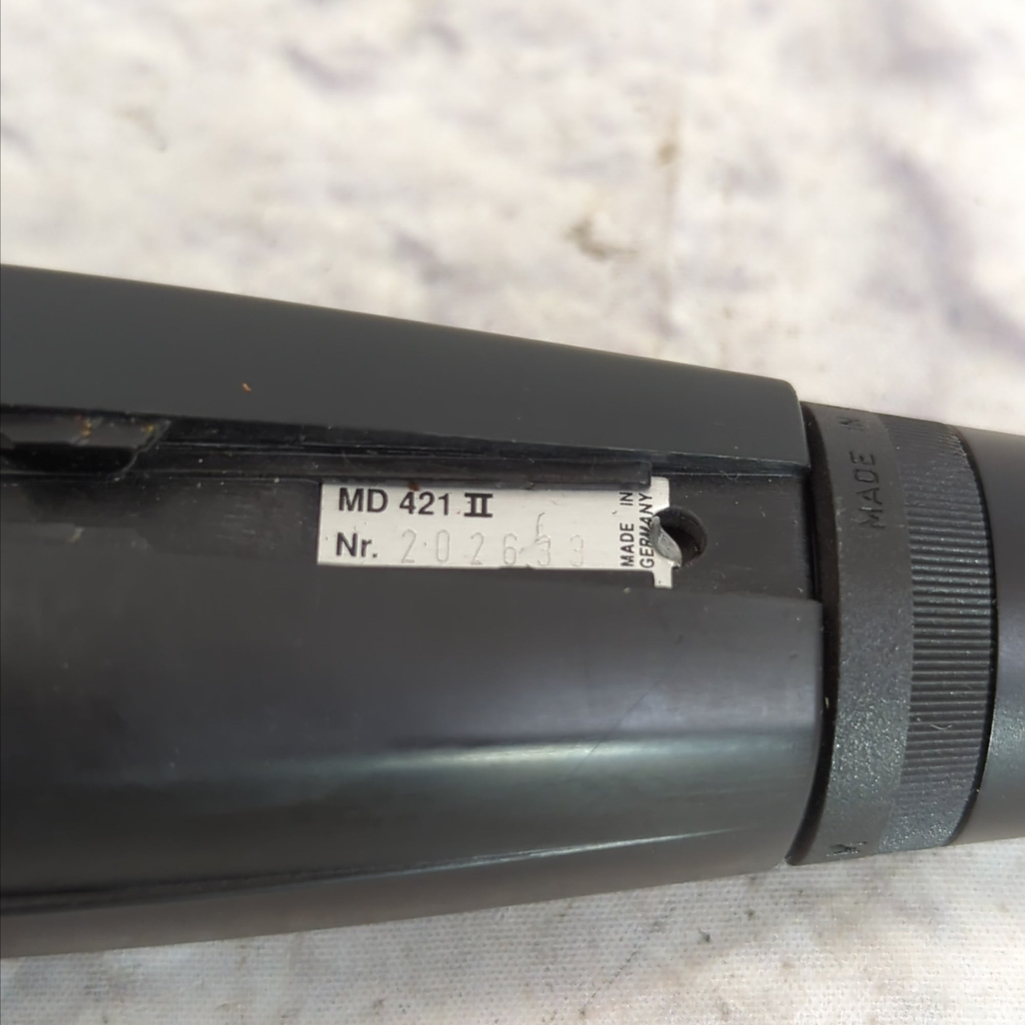 Sennheiser MD 421 II Cardioid Dynamic Microphone