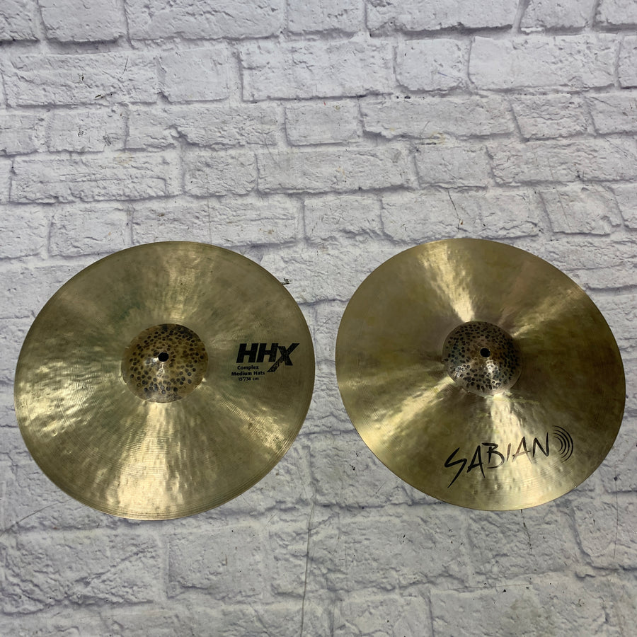 Sabian HHX Complex 15in Medium Hi Hats