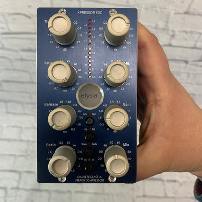 Elysia Xpressor 500 Series Class A Stereo Compressor Module