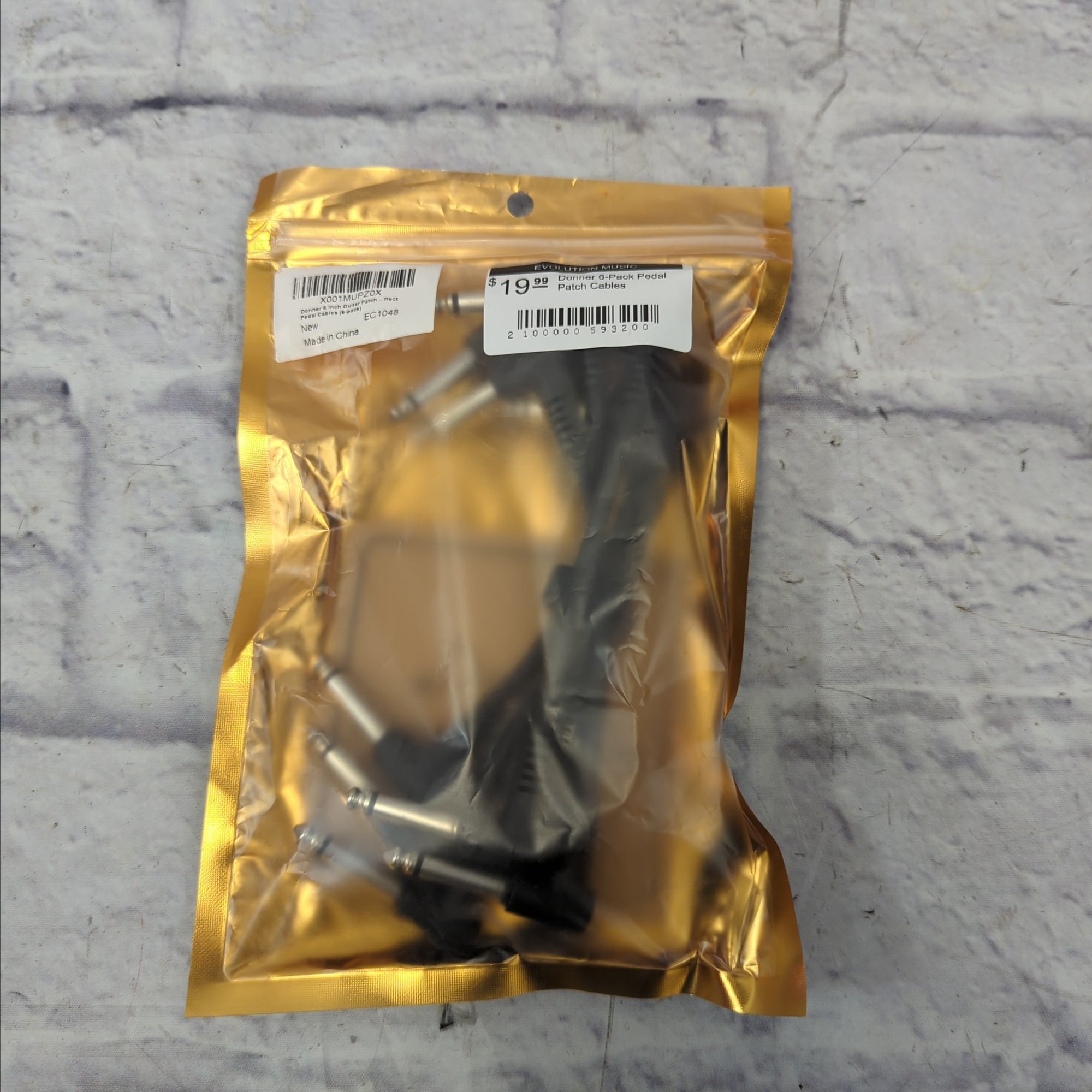Donner 6-Pack Pedal Patch Cables