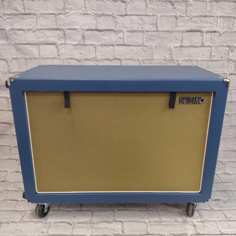 Seismic Audio V30 Equipped 2x12 Cab - Blue