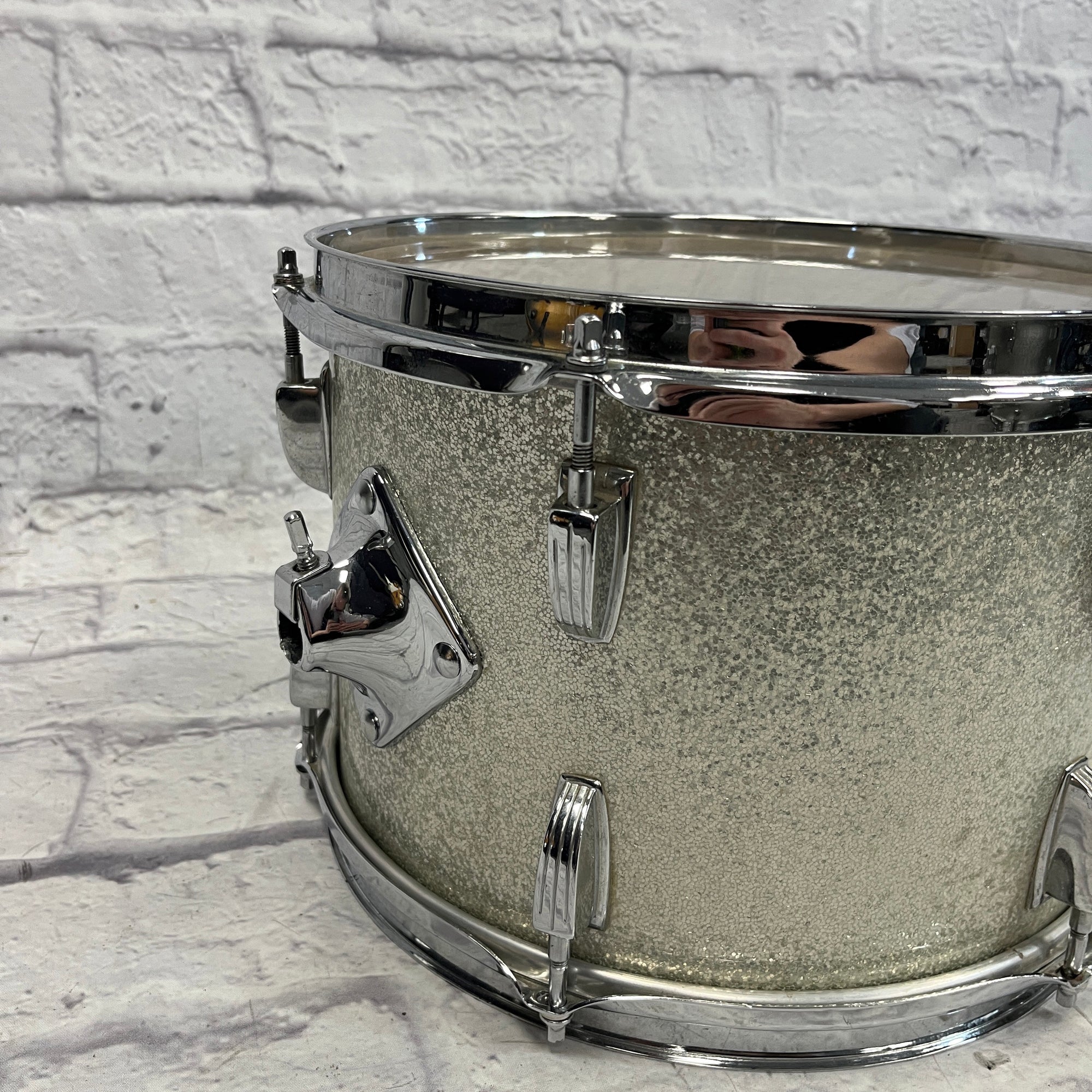 Ludwig Silver Sparkle Blue and Olive 12x9" Tom