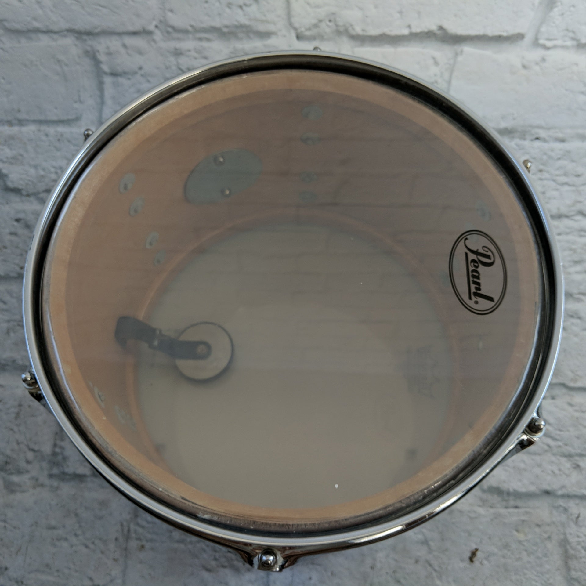** Vintage Ludwig Maple 8x12 Tom Black Oyster Pearl