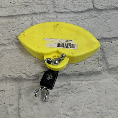 Yellow Jam Block Plastic Cowbell