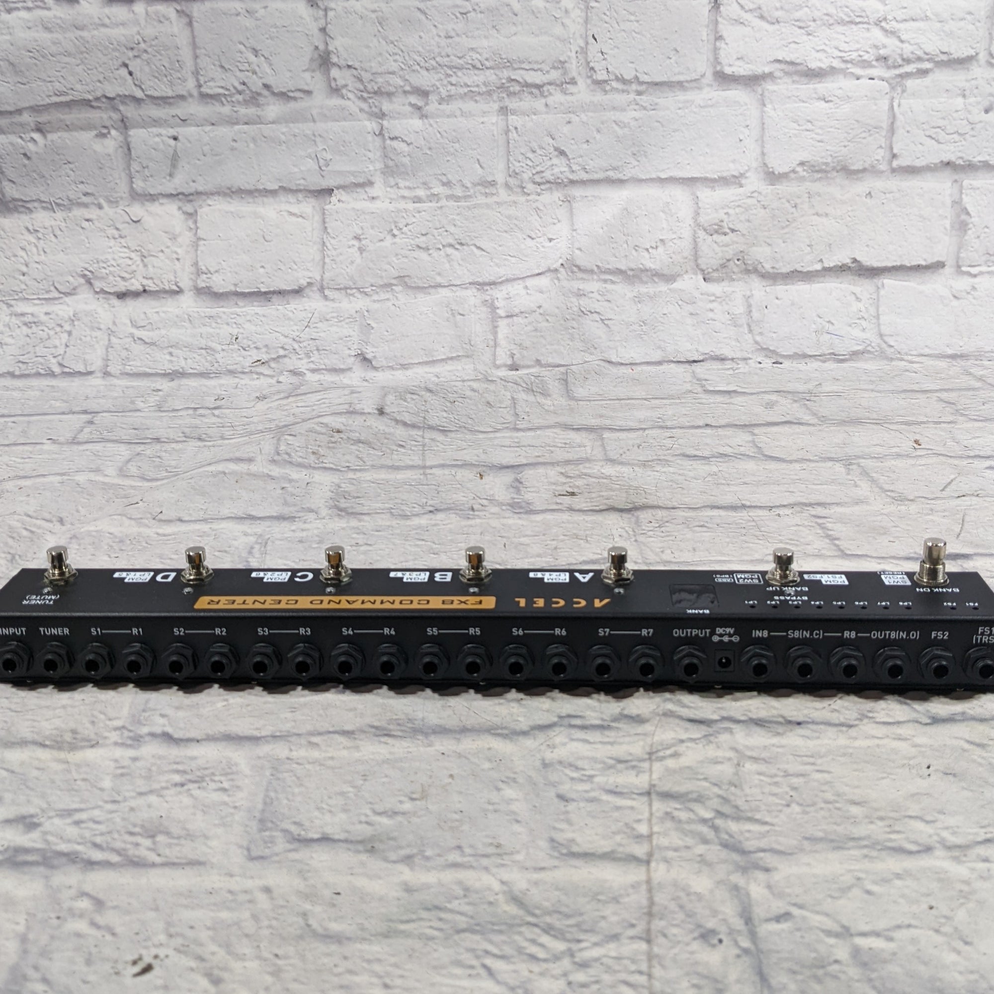 Accel FX8 Command Center Programmable Switcher Looper Pedal