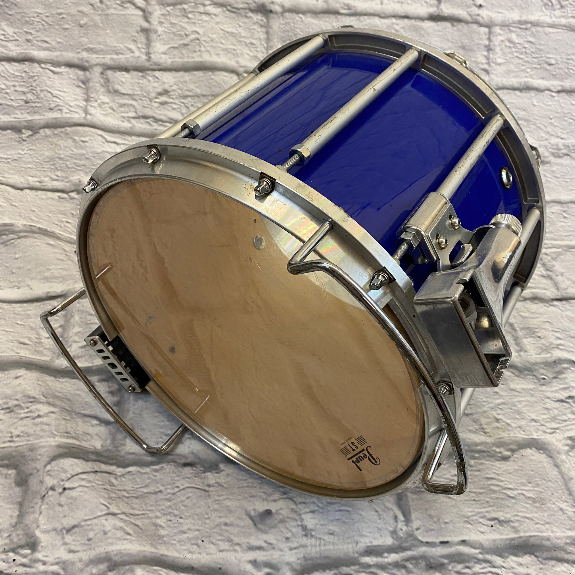 Ludwig 14x10 Challenger Marching Snare Drum Blue