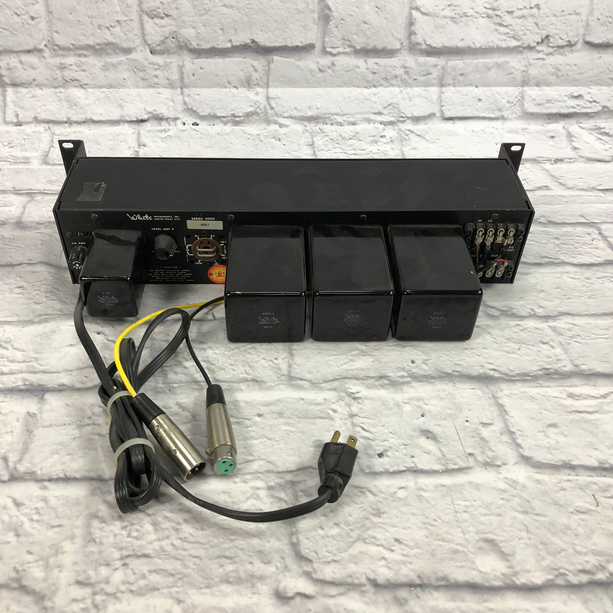 White Instruments Series 4000 4001 Active Equalizer