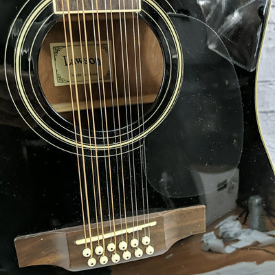 Lawson 12 String Acoustic Guitar w/ Electric Pickup