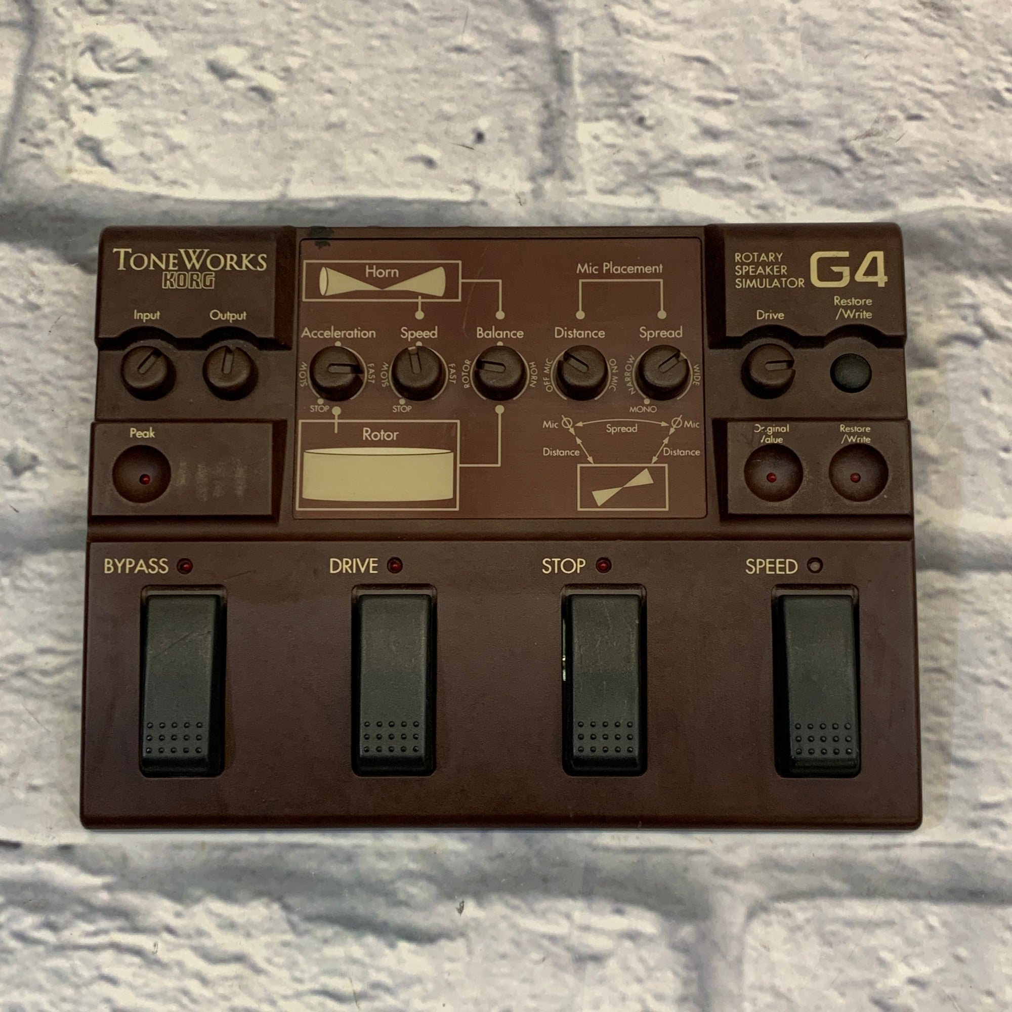 Korg G4 Rotary Speaker Simulator