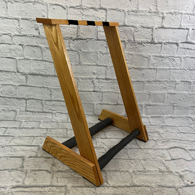 Wooden 3 Three Space Guitar Stand