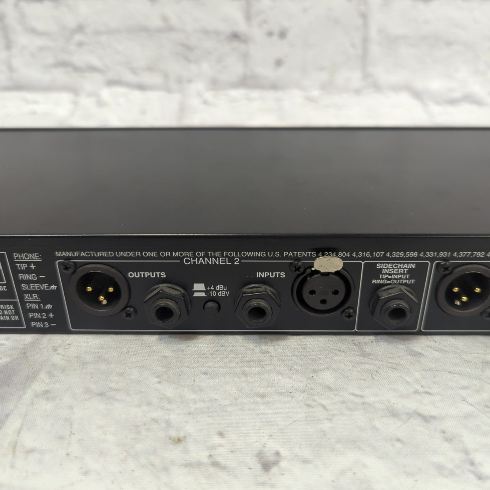 DBX 166XL Compressor / Limiter / Gate