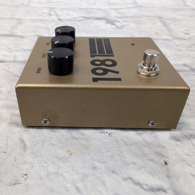 1981 distortion pedal 1981 Inventions DRV Overdrive Nickel Plated Edition Pedal