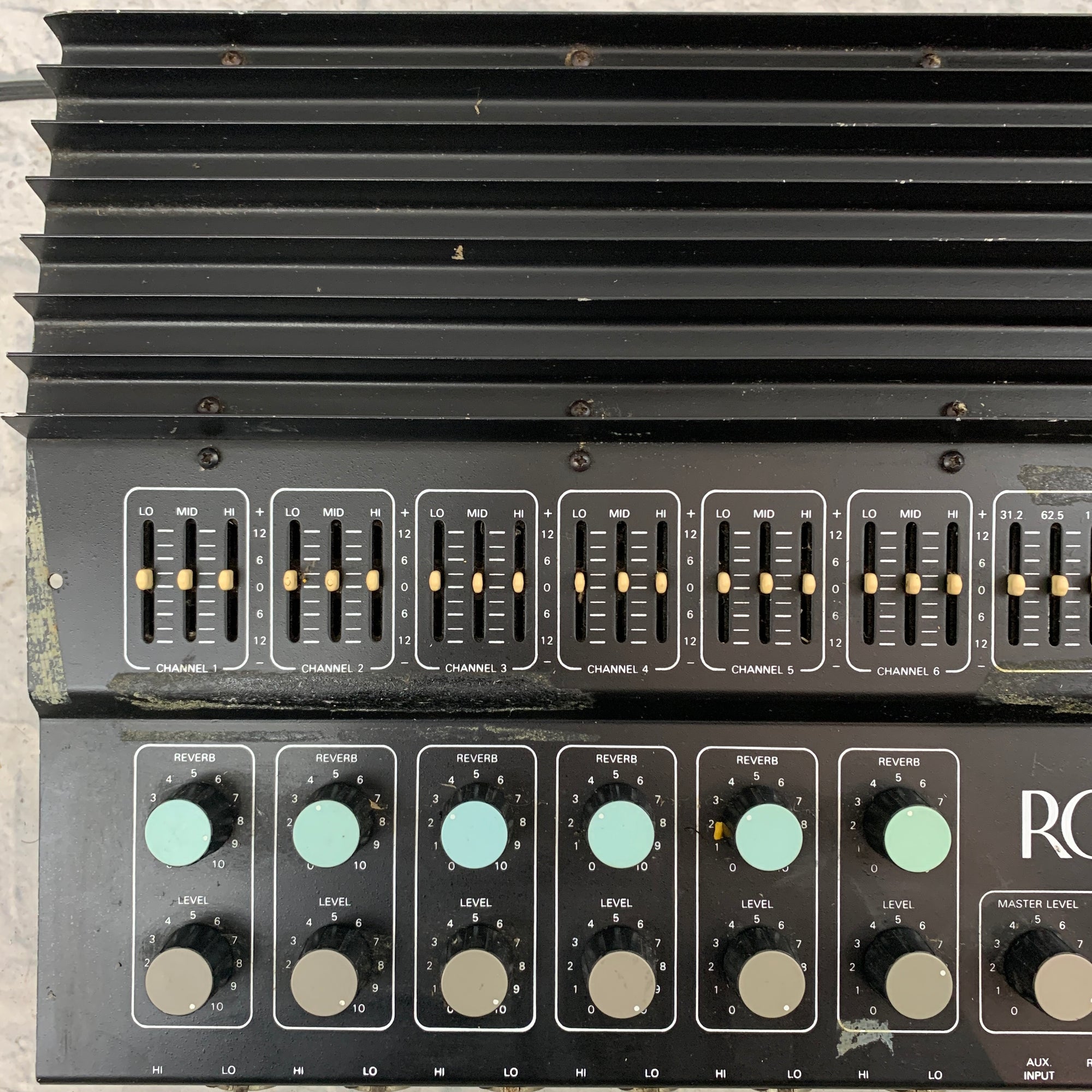Ross Club 100 PA Amp Mixer AS IS FOR PARTS OR REPAIR