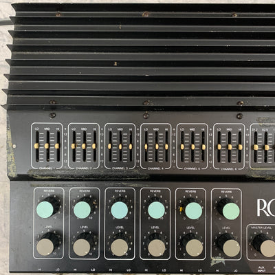 Ross Club 100 PA Amp Mixer AS IS FOR PARTS OR REPAIR