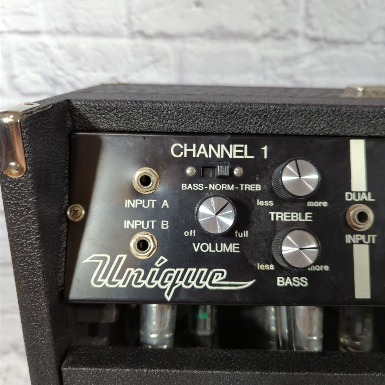 Vintage 70s Laub Manufacturing Unique Guitar 2x12 Combo Amp