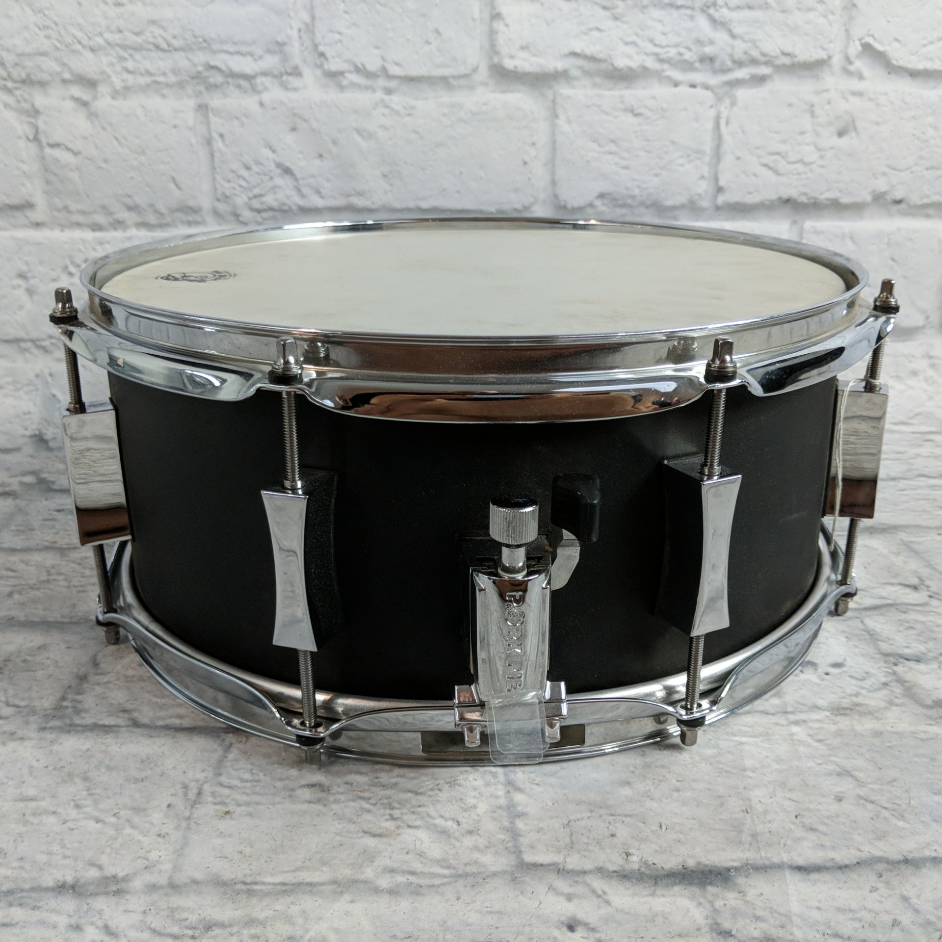 Pork Pie The Little Squealer Satin Black 14x6 Snare Drum
