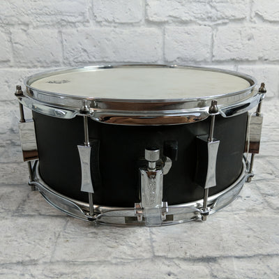 Pork Pie The Little Squealer Satin Black 14x6 Snare Drum