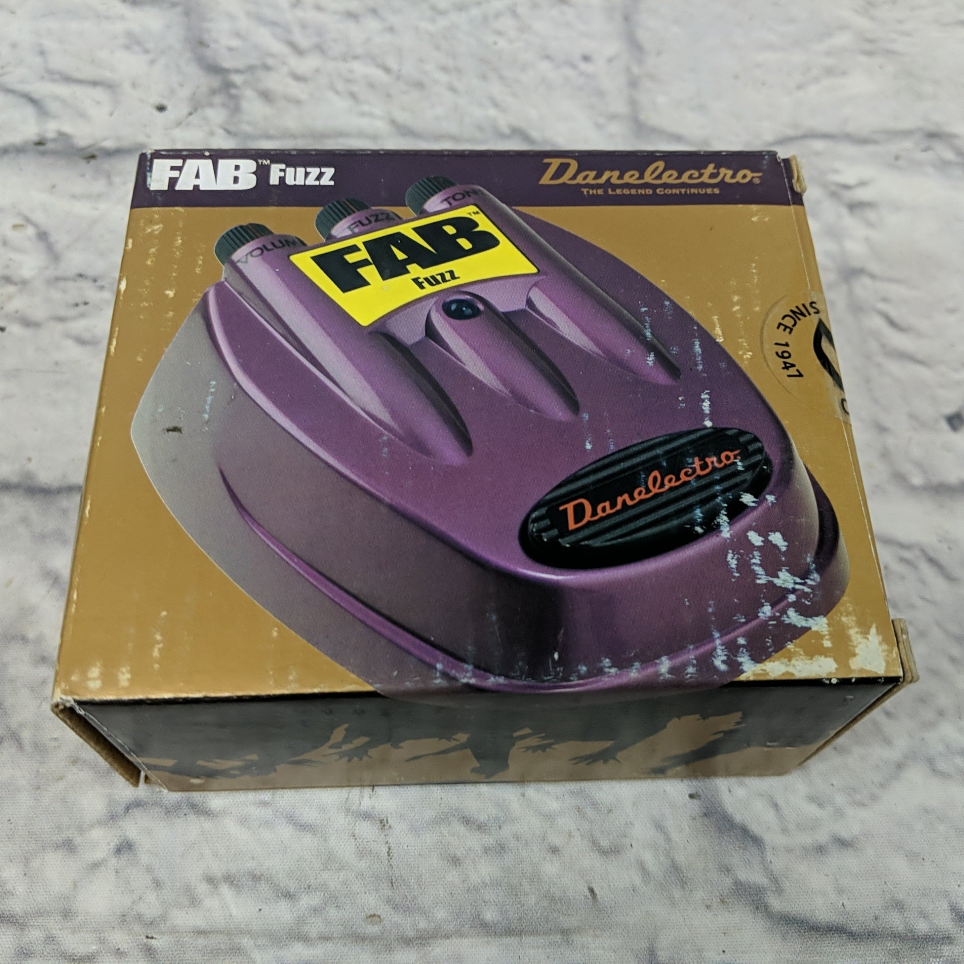danelectro fuzz pedal Danelectro D-7 Fab Fuzz Pedal - New Old Stock!
