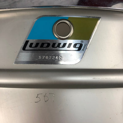 Vintage 1970s Ludwig 14 Acrolite Snare Drum