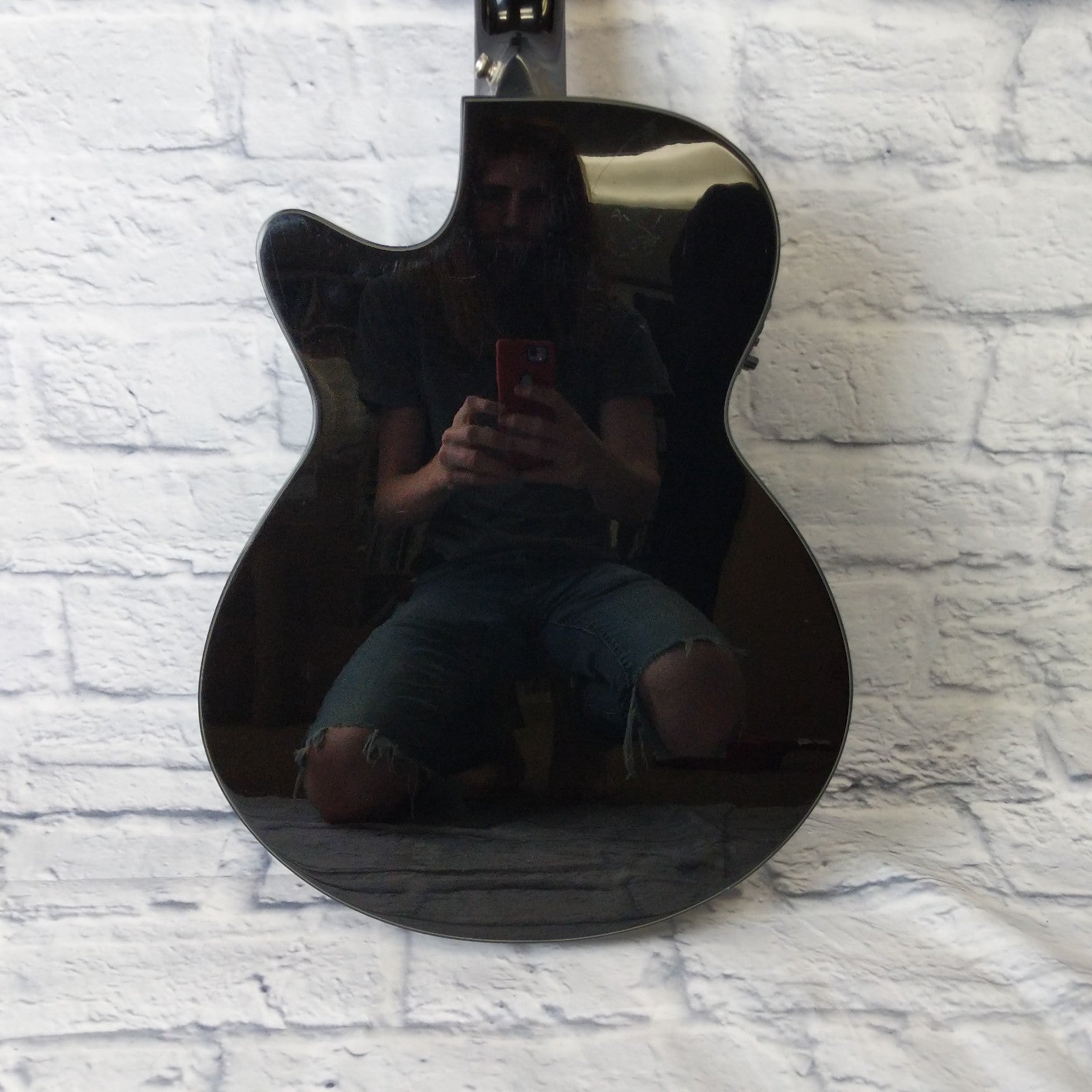 Luna FAU DRA BLK Concert Acoustic