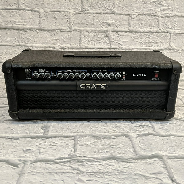 Crate GT1200H 3Channel 120Watt Solid State Guitar Amp Head