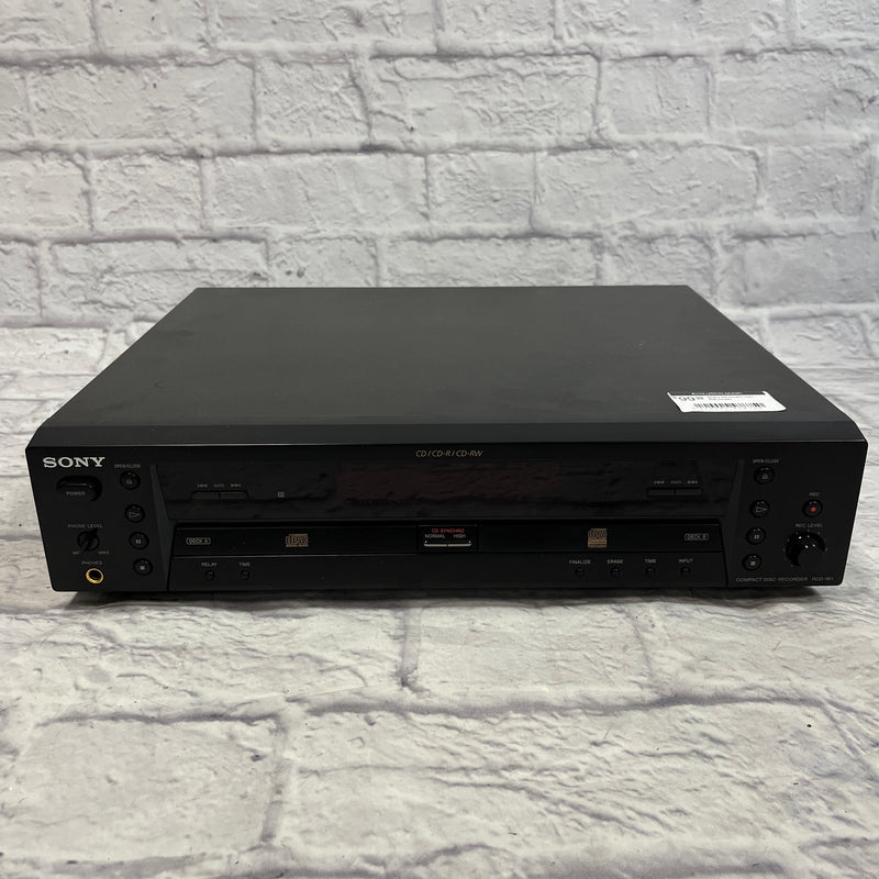 Sony Rcd W1 Sony RCD-W1 CD Recorder - Evolution Music