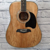 Oscar Schmidt OG2SM-A Spalted Maple Acoustic Guitar - Natural Gloss